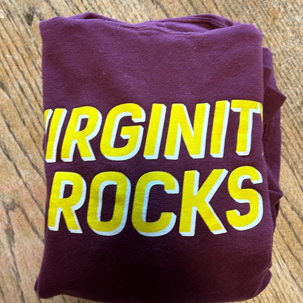 Danny Duncan Virginity Rocks Hoodie maroon